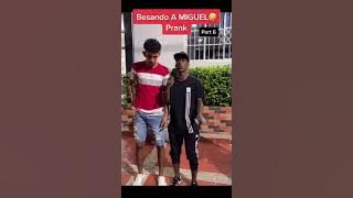 Funny video Miguel kissing prank. part 6