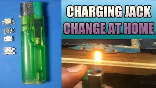 Charging jack change without heatgun |Mobile Skill