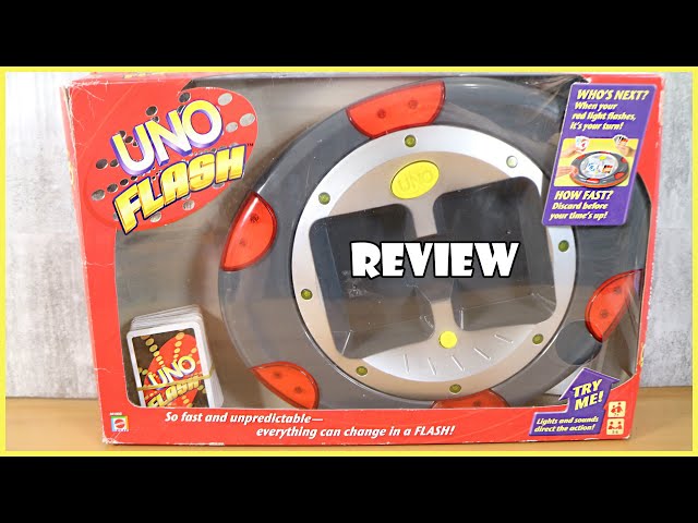 Uno Flash Card Game Review!