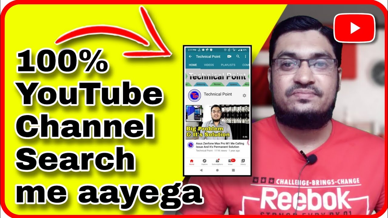 My YouTube channel is not showing in search results - Technical Point