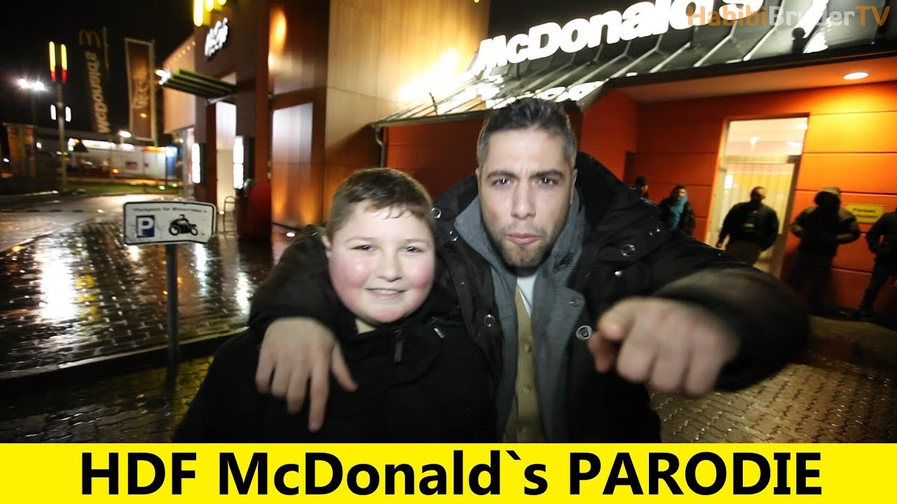 HDF McDonald`s PARODIE - CELO, TONI DER ASSI, FARID BANG, BUSHIDO, KC REBELL, VEGA - HABIBI BRÜDER