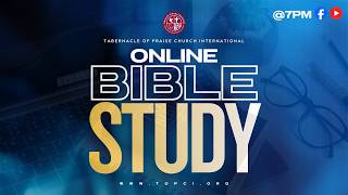 Follow Me: The Making of Disciples | Min. Shannon Thomas | TOPCI Bible Study