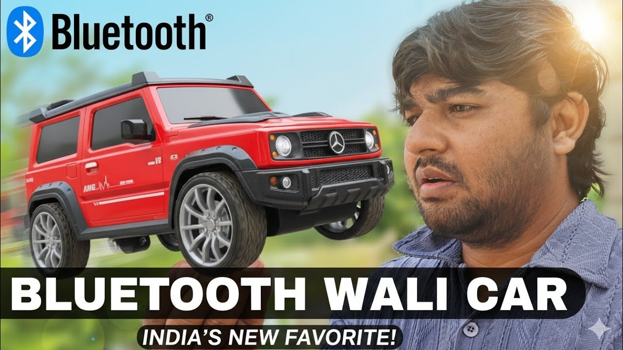 RC 3 Spray SUV G-CLASS Bluetooth Car ||  Review  & Unboxing || Tiny Titans RC