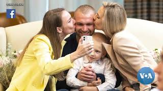 Azovstal Defender's Wife Grateful for His Release From Russian Captivity | VOA News screenshot 5