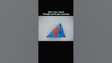 The Hidden Geometry Behind This Moving Triangle