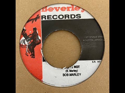 Bob Marley - JUDGE NOT! 7’ orig. Wailers Judge Not - song and lyrics by Bob Marley & The Wailers