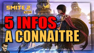 SMITE 2 : 5 INFOS IMPORTANTES A CONNAÎTRE ► BE READY POUR ALPHA