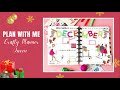 Plan With Me| December 2021 Monthly Spread| Christmas Planner| Classic Happy Planner