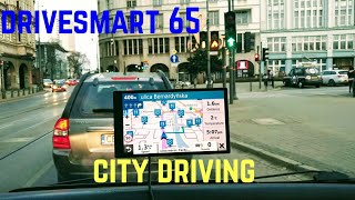 City driving Garmin Drivesmart 65