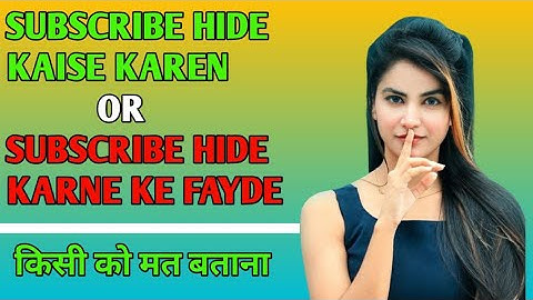 How to Hide Subscribers On Youtube || Subscribers Hide Kaise Kare ? in 2022 #DIGITALDIXIT #youtube