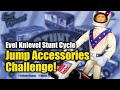 Evel Knievel Stunt Cycle - Jump Accessories Challenge