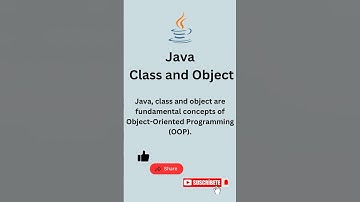 Java class & object