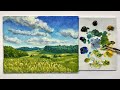 Landschaft malen für Anfänger (Öl/Acryl): die 2 wichtigsten Farbgesetze (ab ca. 16 Jahren)