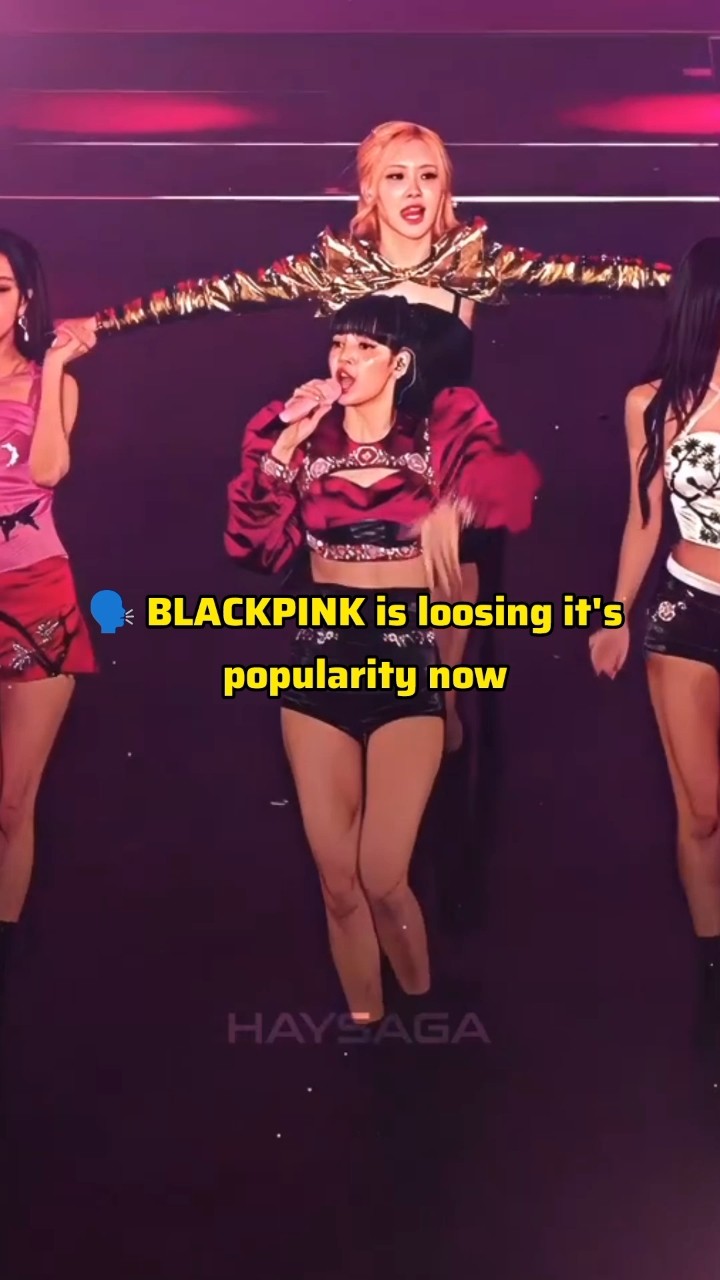 ?️ BLACKPINK is loosing it's popularity now ?? #jisoo #jennie #rosé #lisa #blackpink #shorts