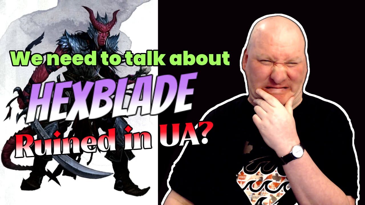 The HEXBLADE Unearthed Arcana: Dnd 5.5 2024