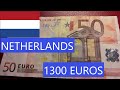 Netherlands notes  50 euros 2002  value 1300 euros  for one   very rare 