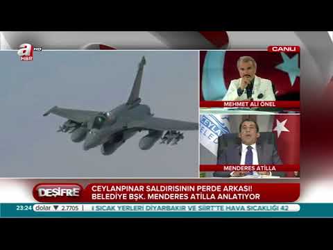 Ceylanpınar Belediye Başkanı Menderes Atilla A Haber Deşifre Programı Canlı Yayın Konuğu(31.07.2015)