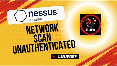 Tenable Nessus Essentials Tutorial  - Advanced Network Scan (Unauthenticated)