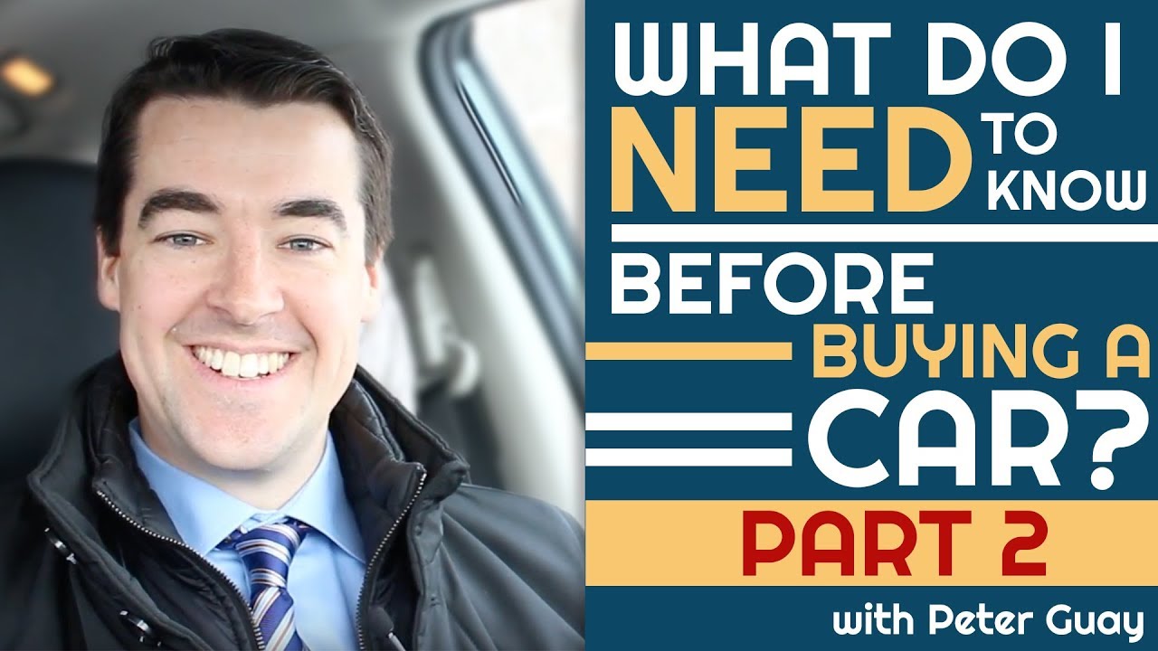 What Do I Need To Know Before Buying A Car Financial Planning YouTube