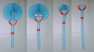 How to make Magic Fan || Magic Paper Fan || Magic Hand Fan