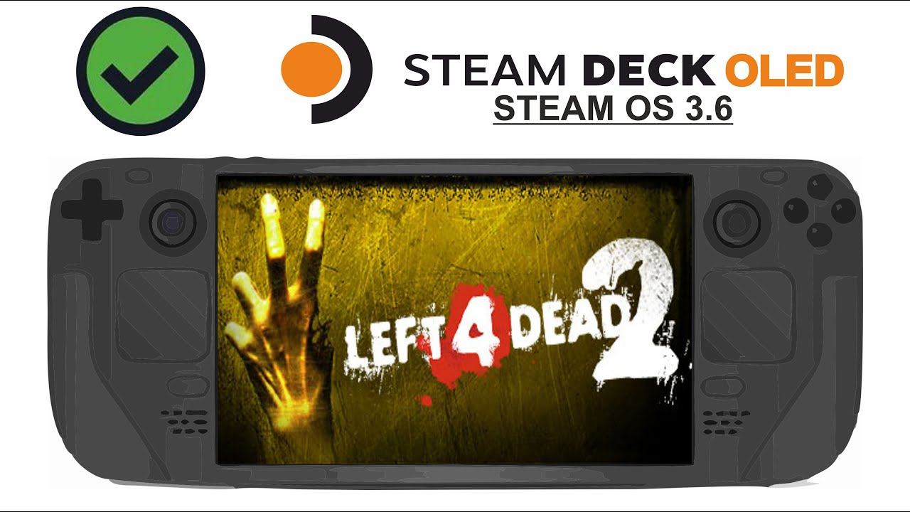 Left 4 Dead 2 On Steam Deck Oled With Steam Os 36 Youtube 