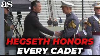 Hegseth SALUTES and HONORS every single West Point Cadet: The FULL VIDEO is INCREDIBLE