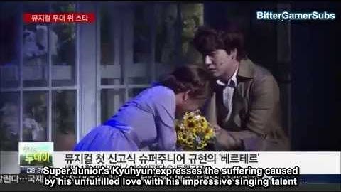 [ENG SUB] 151202 Musical Stars on the Stage - KyuWerther News Clip