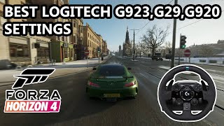 FORZA HORIZON 4 LOGITECH G923 SETTINGS by GAMETUBE786 870 views 9 months ago 8 minutes, 3 seconds