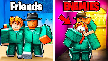 Teaming with PEOPLE then BETRAYING THEM in Ink Game (Roblox)
