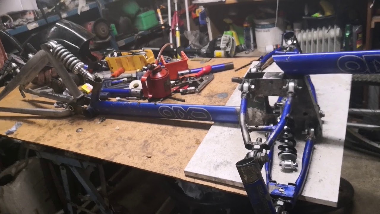 Recumbent trike full suspension build part 3 YouTube