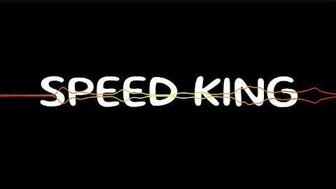 SPEED KING (Official Music Visualizer) | MADE WITH UDIO AI