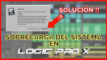 Logic Pro X - Evitar Sobrecarga Del Sistema👈👈👈👈  ( Tutorial En Español )
