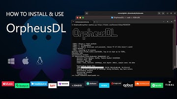 How to install & use OrpheusDL
