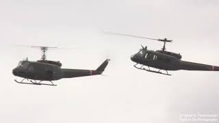 UH-1H Huey 2-ship Demo - Olympic Airshow - Sunday