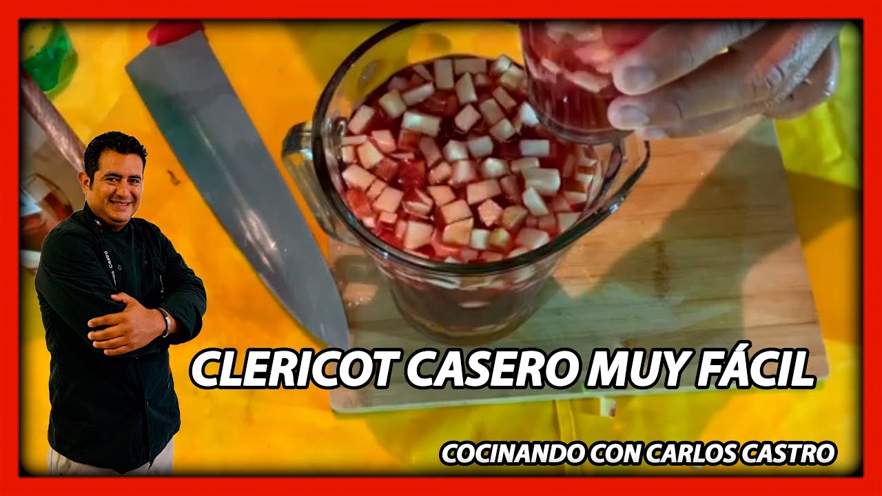 Cómo hacer clericot casero muy fácil !!