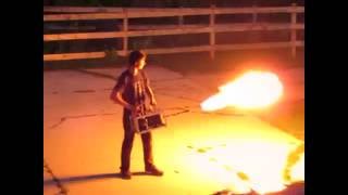 Homemade Flame Thrower