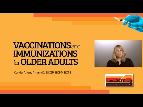 Vaccinations and Immunizations for Older Adults 