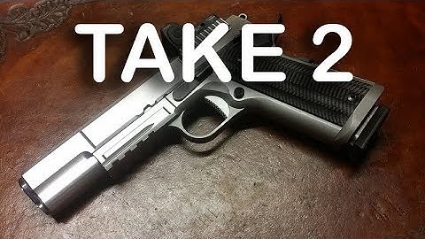 1911 DIY RMR Saddle - Part 7 - Unedited Raw Test Fire 2