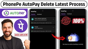 How to Delete AutoPay From PhonePe Latest Process on Android | PhonePe Se AutoPay Band Kaise Kare