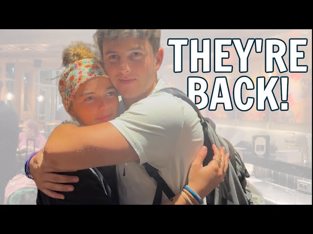 Brennan and Katie Return Home From College | A Mama's Dream Come True class=