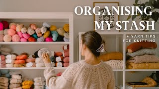 11 Yarn Favorites For Knitting - Organising My Yarn Stash screenshot 4