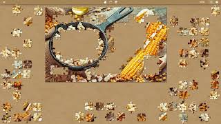 Relaxing Music With Old Fashion Popcorn Puzzle #204