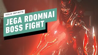 Halo Infinite Legendary Difficulty Jega Rdomnai Boss Fight [4K/60FPS]