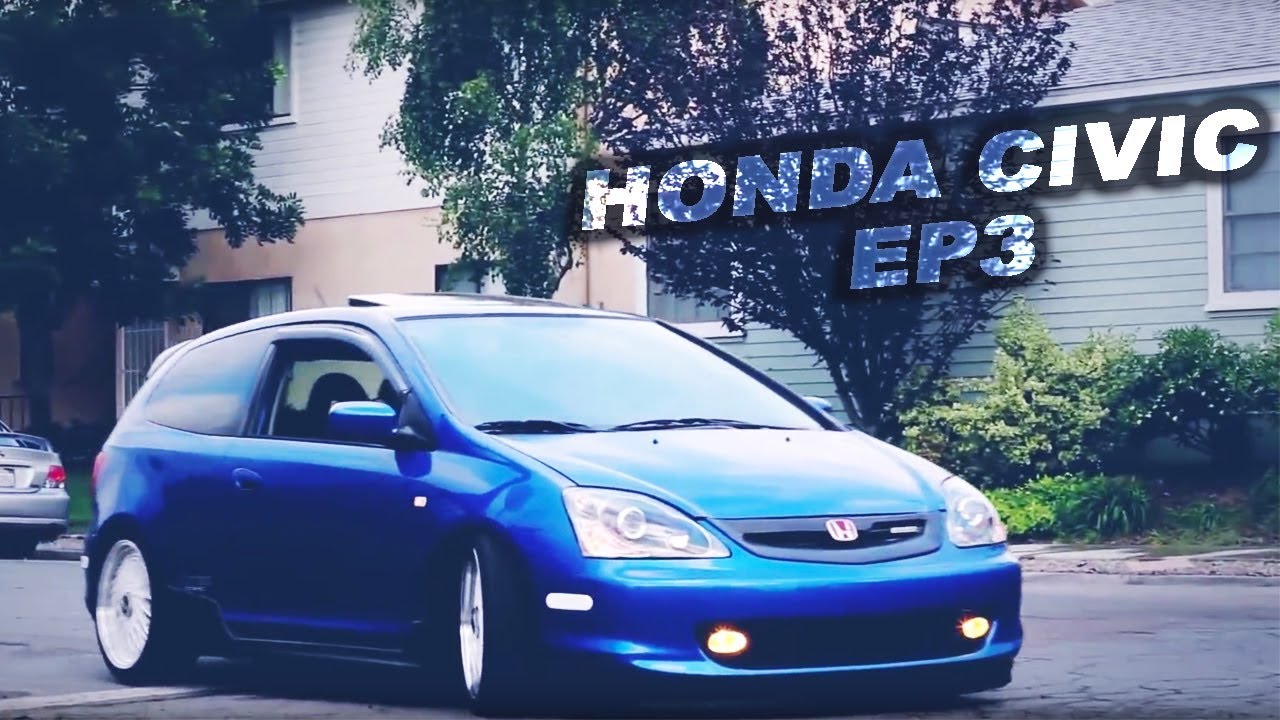 JDM Slammed Honda Civic Si EP3 - YouTube.