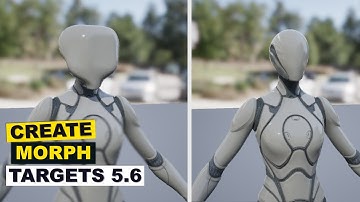 How To Create Morph Targets In Unreal Engine 5.6  ( New Tool )