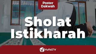 Shalat Istikharah - Poster Dakwah Yufid TV