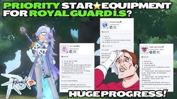 What ⭐️ Equipment Should we Prioritize for Royal Guard I.S Build? -Ragnarok M Classic