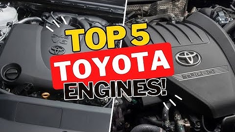 Top 5 Most Reliable And Indestructible Toyota Engines