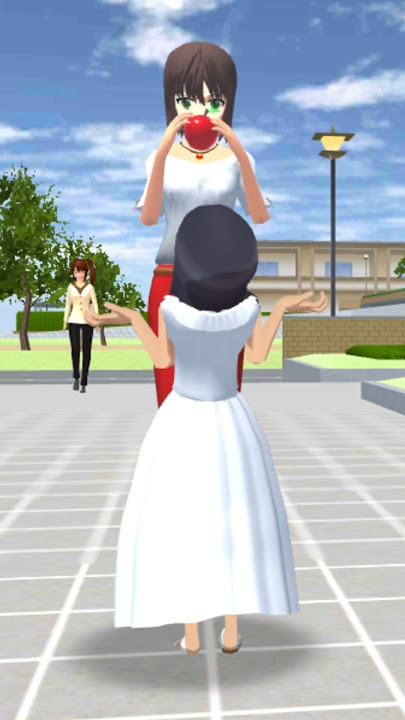 Lucu sekali ya tante ini.๐ #sakuraschoolsimulator #sakura #viralvideo #sakurachannel