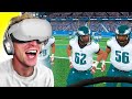 How i became the vr football goat